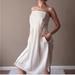 Anthropologie Dresses | Anthropology Hd In Paris Ivory Eyelet Strapless Dress 00 Nwt | Color: White | Size: 00
