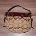 Coach Bags | Coach Brown Signature Monogram Hobo Jacquard Shoulder Bag | Color: Brown/Tan | Size: Os