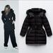 Zara Jackets & Coats | New Zara Faux Fur Hooded Down Puffer Jacket | Color: Black/Gray | Size: S