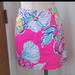 Lilly Pulitzer Skirts | Euc-Lilly Pulitzer Foral Skort | Color: Blue/Pink | Size: 2