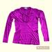 Athleta Tops | Athleta Womens Lightweight Long Sleeve Quarter Zip Athletic Barbiecore Top | Color: Pink/Purple | Size: Xs