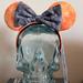 Disney Accessories | Bnwt Minnie Ears Halloween Black And Orange | Color: Black/Orange | Size: Os