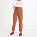 Madewell Pants & Jumpsuits | Madewell Waffleback Pull-On High Rise Tapered Pants - Xs, Brown Windowpane | Color: Brown | Size: Xs