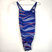 Adidas Swim | Adidas Size 36 One Piece Swimsuit Performance Elevate Vortex Racerback Blue Wave | Color: Blue | Size: 36eu