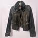 Levi's Jackets & Coats | New Levi’s Fitted Biker Leather Jacket With Faux Fur | Color: Black | Size: Xs