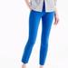 J. Crew Pants & Jumpsuits | J Crew Maddie Flat Front Two Way Stretch Slim Straight Chino Pants Blue 10 Nwt | Color: Blue | Size: 10