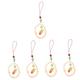 OSALADI 5pcs Mobile Phone Chain Pearl Lanyard Phone Charm Keychain Cellphone Phone Accessories Charm Beads Phone Lanyard Women Phone Charms Phone Bead Strap Cute Phone Case Rope Gift Bags