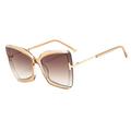 HPIRME Oversized Square Sunglasses Women T Sun Glasses Female Big Frame Colorful Shades Men,3,One size