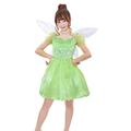 Party City Cosplay Wonder Fairy Girl Womens Green