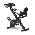 TABKER Exercise Bike Indoor Cycle Exercise Bike Cardio Fitness Gym Cycling Machine Workout Training Home Exercise Spinning Bike Fitness Equipment