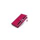 TABKER Purse Genuine Leather Women Wallet Long Lady Leather Purse Oil Wax Leather Female Wallet Coin Purse (Color : Purple)