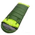 TABKER Sleeping Bag Portable Outdoor Sleeping Bag Ultralight Splicing Camping Travel Sleeping Bags Waterproof Envelope Hiking Tourism Bag (Color : B)