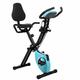 TABKER Exercise Bike Folding Fitness Bicycle Time Speed Calories Display Spinning Bike Cardio Trainer Fat Burning Lose Weight Indoor Exercise Bike