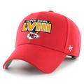 Men's '47 Red Kansas City Chiefs Super Bowl LVIII MVP Adjustable Hat