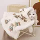 Chemise de nuit manteau Kawaii pour chien couverture thermique rembourrée vêtements pour chat