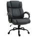 Hokku Designs Vinsetto High Back Big & Tall Executive Office Chair 484Lbs w/ Wide Seat, Computer Desk Chair w/ Linen Fabric, Adjustable Height | Wayfair