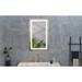 Orren Ellis LED Bathroom Mirror, LED Mirror for Bathroom, 3 Colors Dimmable in Gray/White | 30 H x 36 W x 1.2 D in | Wayfair
