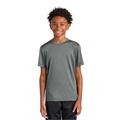 Sport-Tek YST350 Youth PosiCharge Competitor Top in Iron Grey Heather size Small | Polyester