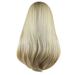 Cptfadh New Fashion Womens Front Wig Blonde Long Wavy Full Wigs Party Hair Wigs