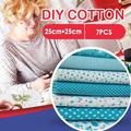 Lloopyting Quilt Kits With Fabric Baby Cloth Sewing Kit Yarn Quilting Patchwork Patchwork Bundle Diy 7Pcs Sewing Fabric Squares Home Diy Home Decor Room Decor 13*6*2Cm