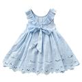 Ykohkofe Summer Children s Dress Children s Dress Cotton Girl s Dress Girl s Hollowed Out Embroidered Dress Baby Cute Sundress Baby Girl Clothes Outfits Set Toddler Kid Baby Rompers Fashion design