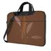 YFYANG 15.6 inch Universal Laptop Bag Oxford Cloth Laptop Sleeve Multi-functional Brown Bohemian Style Notebook Computer Messenger Bag Handbag