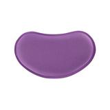 Love Heart Mouse Wrist Rest Ergonomic Pain Relief Non-slip Elastic Soft Cozy Computer Mouse Wrist Support Cushion Pad PC Accessories -Purple