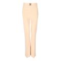 Elisabetta Franchi Palazzo-Hose Damen, Gr. 40, Polyester, Palazzo Hose mit Logo Detail