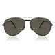 Ray-Ban RB8225 Aviator Titanium 3141K8 Men's Sunglasses Black Size 62