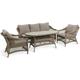 Habitat Palermo 5 Seater Rattan Effect Garden Sofa Set