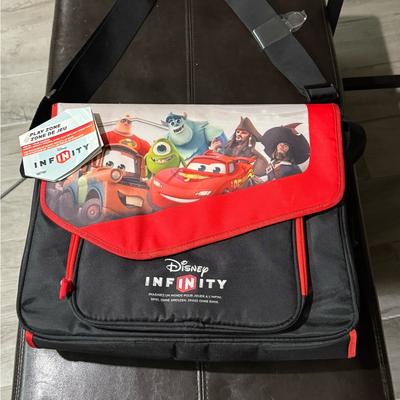Disney Video Games & Consoles | Disney Infinity Carrying Case Nwt | Color: Black/Red | Size: Os