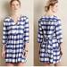 Anthropologie Dresses | Anthropologie Maeve Devery Plaid Dress Size X-Small | Color: Blue/Cream | Size: Xs