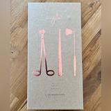 Anthropologie Accents | Anthropologie Candle Care Kit Rose Gold Nwt | Color: Gold | Size: Os