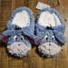 Disney Shoes | Disney Synthetic Eeyore Slippers For Women Size 7/8 New With Tags | Color: Blue | Size: 7.5