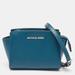 Michael Kors Bags | Michael Michael Kors Blue Leather Mini Selma Crossbody Bag | Color: Blue | Size: Os