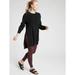 Athleta Sweaters | Athleta West End Tunic Knit Sweater Women's Small Black Activewear | Color: Black | Size: S