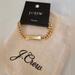 J. Crew Jewelry | J.Crew Id Chain Bracelet New With Tags | Color: Gold | Size: Os