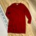 Burberry Dresses | Burberry Sweater Dress | Color: Red | Size: M