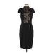 Ava & Aiden Casual Dress: Black Dresses - Women's Size 8