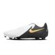 Nike Herren Phantom Gx Ii Academy Fg/Mg Fußballschuh, White Black MTLC Gold Coin, 42 EU