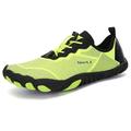 MEIION Dolomi Barefoot Shoes - Non-Slip Running Shoes - Men's and Women's Beach Shoes, Unisex Water Shoes, Swimming Shoes, Breathable, Lightweight Barefoot Shoes, Non-Slip Shoes, Green, 6 UK