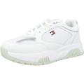 Tommy Hilfiger Sneaker White/Silver Faux Leather 3½ UK