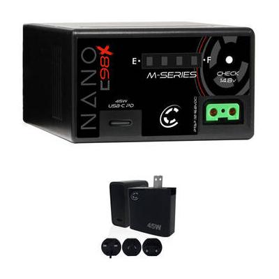 Core SWX NANO-C98X BP-A-Type Battery with 45W Fast Charger Kit (Canon BP-A) NANO-C98X