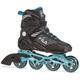 FILA Herren Inlineskates Inline Skate Legacy Pro 80 - Damen, Größe 38 ½ in schwarz-blau