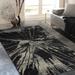 Gray 84.25 x 59.84 x 0.5 in Area Rug - Ivy Bronx Allstar 5X7 Modern Accent Rug In Charcoal Grey w/ Ivory Abstract Weathered Splatter Design (4' 11" X 7' 0") Polypropylene | Wayfair