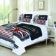 3D Duvet Cover London Design Printed Polycotton Quilt Cover with Pillowcases - King