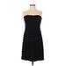 Gianni Bini Cocktail Dress - Mini: Black Solid Dresses - Women's Size 6