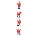 Christmas Tree Decorations Santa Claus Doll Toy Xmas Pendant Ladder Christmas Drop Ornaments Gifts for New Year Home Party (20cm)