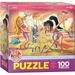 EuroGraphics Gymnastics Go Girls Go! Puzzle (100-Piece)