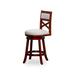 30" Bar Height X-Back Swivel Stool For Living room,Bedroom.